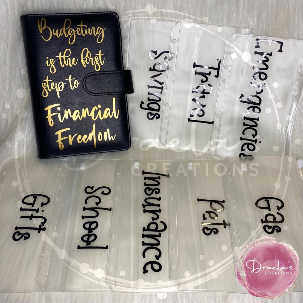 Personalized Cash Binder / Budget Book